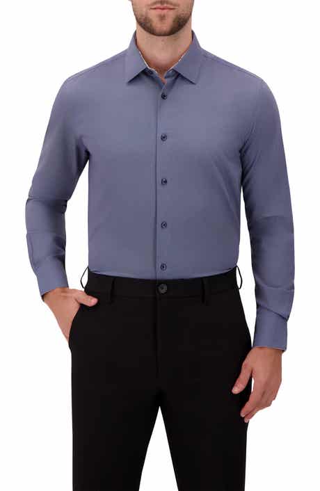 Report Collection Slim Fit 4-Way Stretch Button-Up Shirt