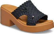 CROCS Woven Platform Slide Sandal