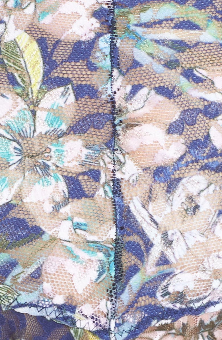 Hanky Panky Felice Floral Retro Thong, Alternate, color,