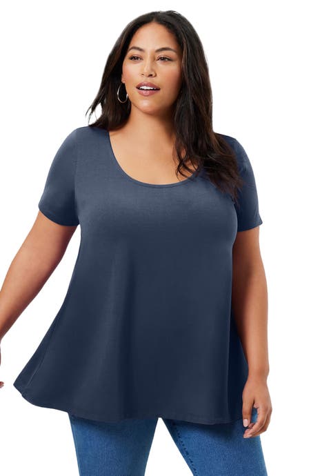 Short-Sleeve Swing One + Only Tee (Plus Available)