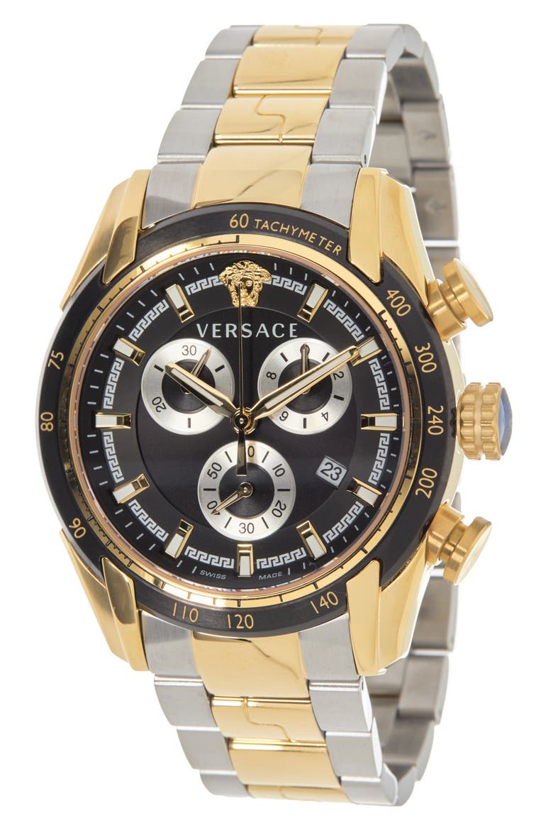 Men's V-Extreme Pro Bracelet Watch, 46mm, Main, color, TWO TONE