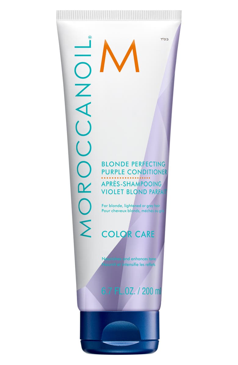 MOROCCANOIL<sup>®</sup> Blonde Perfecting Purple Conditioner, Main, color,