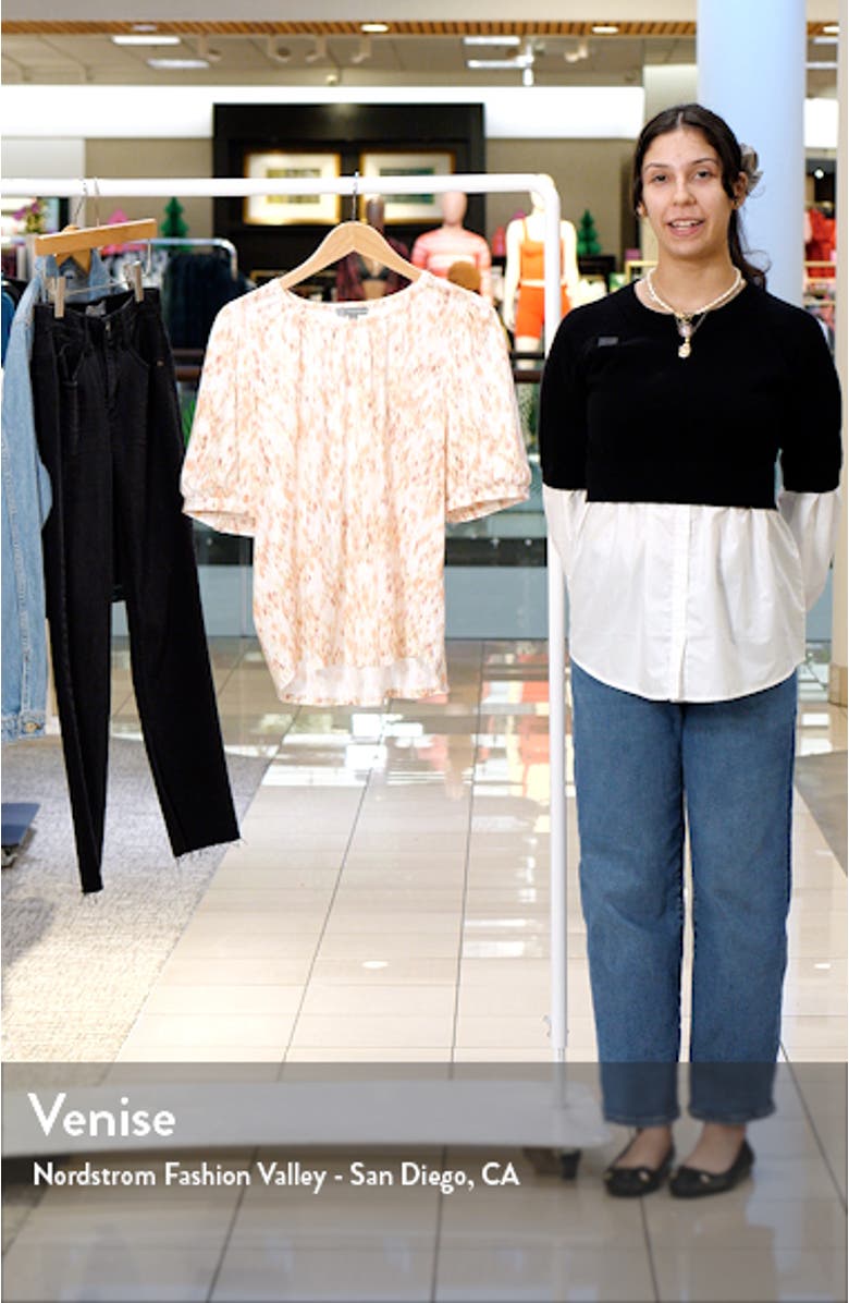 Puff Sleeve Top, sales video thumbnail