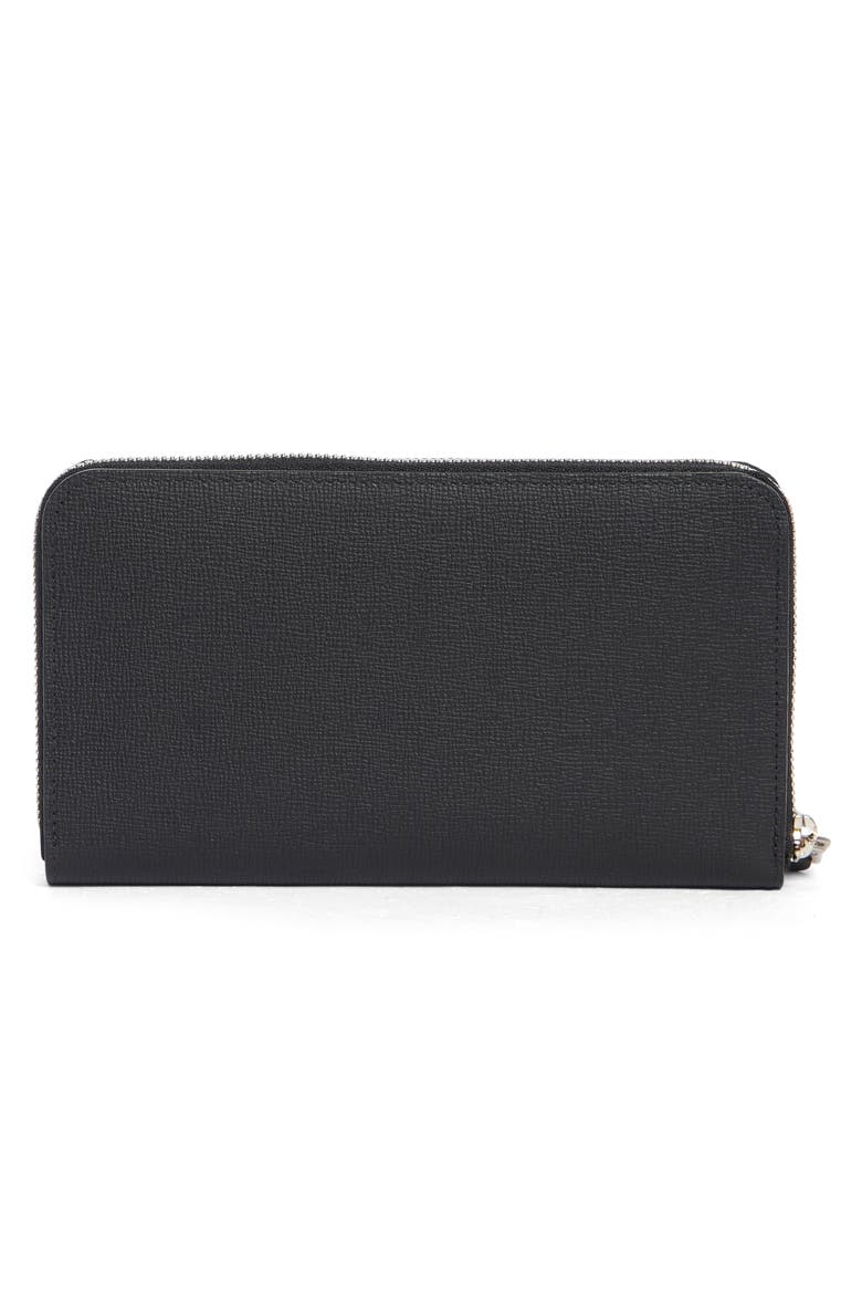 Go Zip Around Wallet, Alternate, color, BLACK