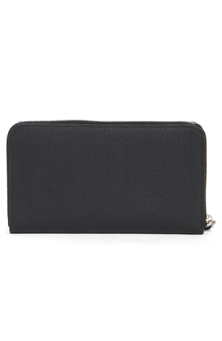 Longchamp Go Zip Around Wallet, Alternate, color, Black