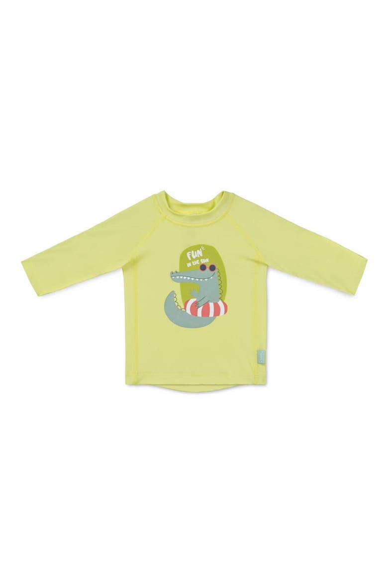 Long Sleeve Swim Shirt, Main, color, FUN IN THE SUN