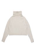 DELUC Pugliese Crop Turtleneck Sweater