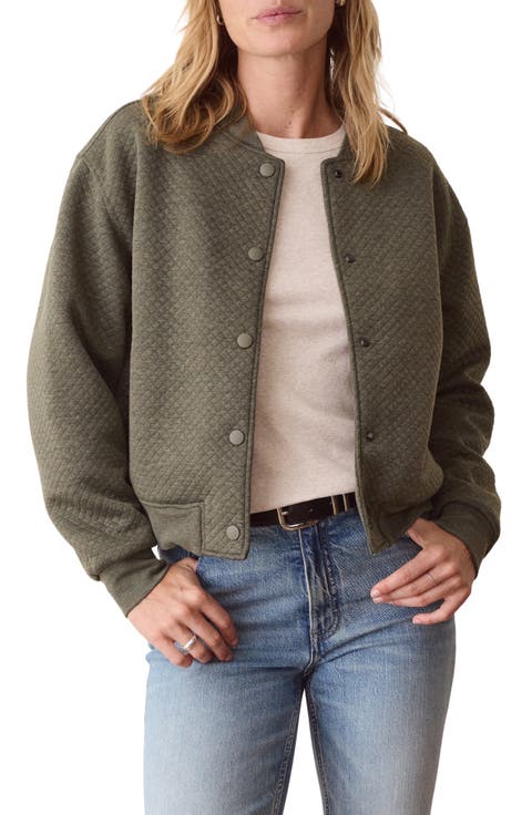 Corbet Quilted Bomber Jacket