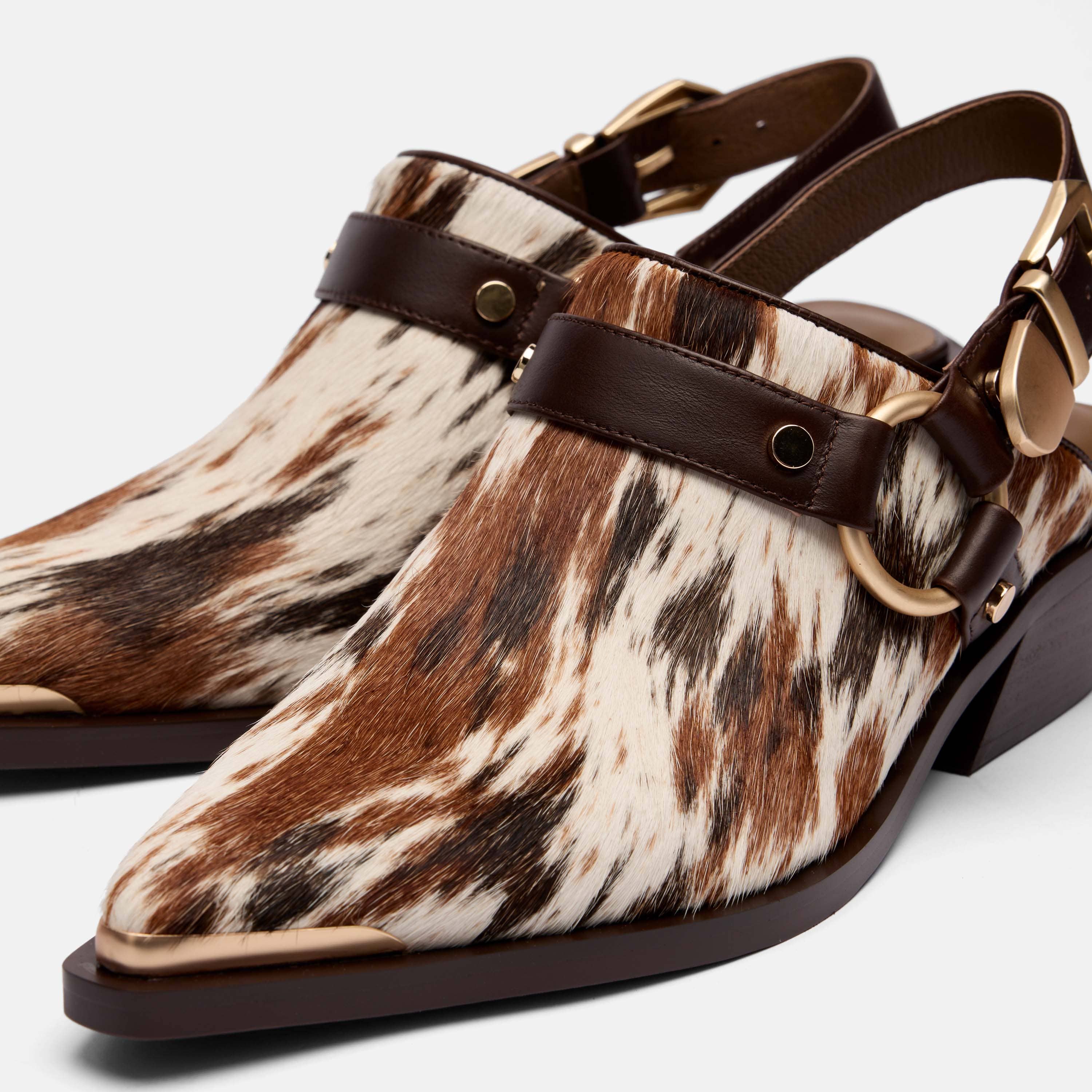 Frontier Western Slingback Sandal, Alternate, color, Dark Horse