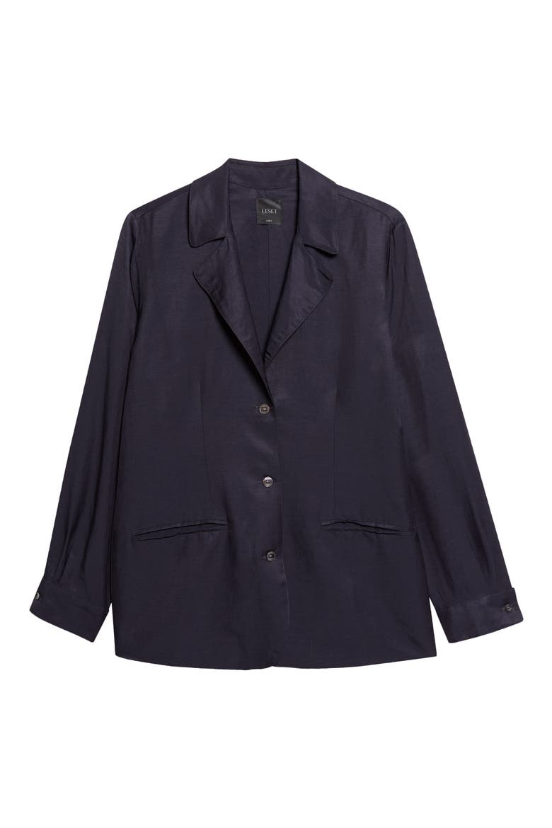 Daniel Linen Blend Jacket, Main, color, MIDNIGHT
