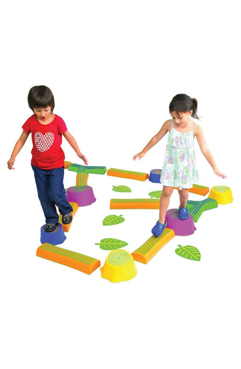 Kaplan Early Learning Company Step-A-Forest - 24 Pieces, Alternate, color, Multicolored