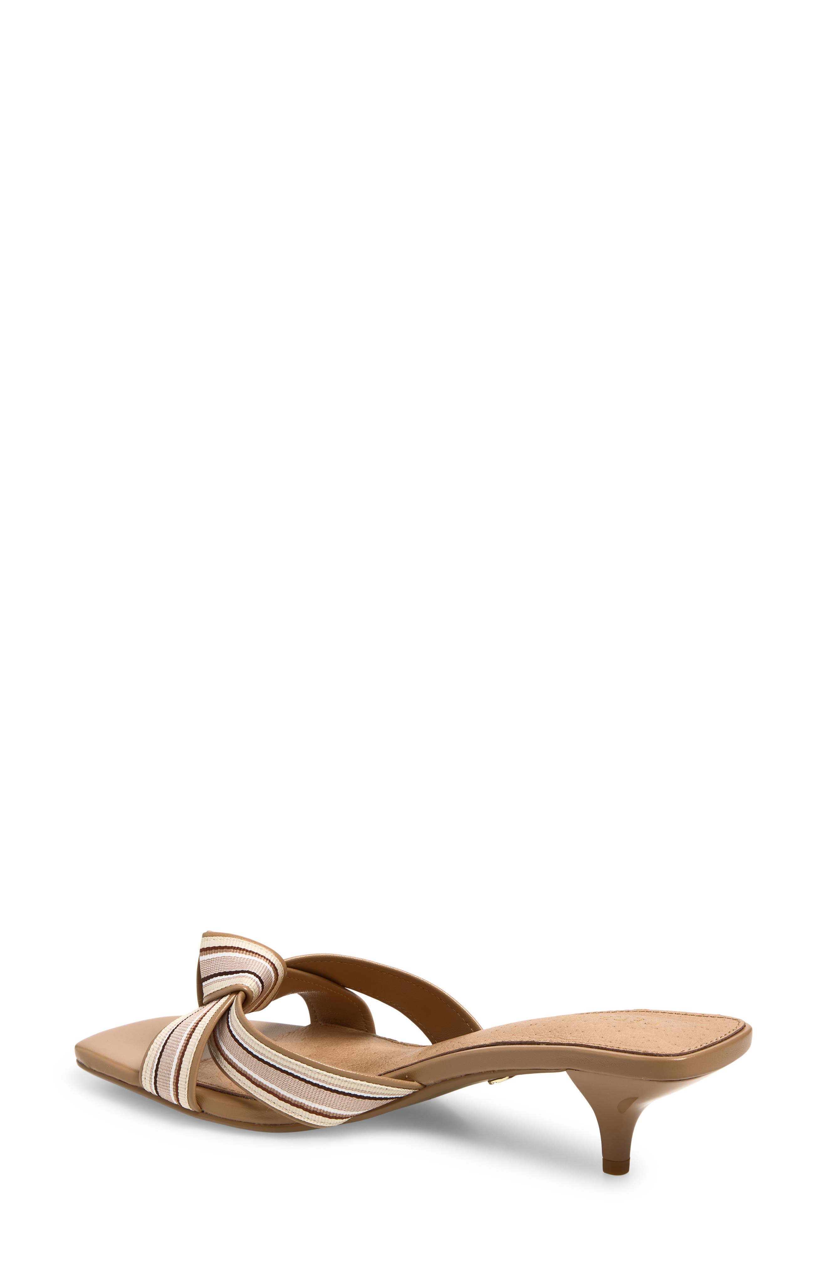 Fred Kitten Heel Slide Sandal, Alternate, color, TEA MULTI