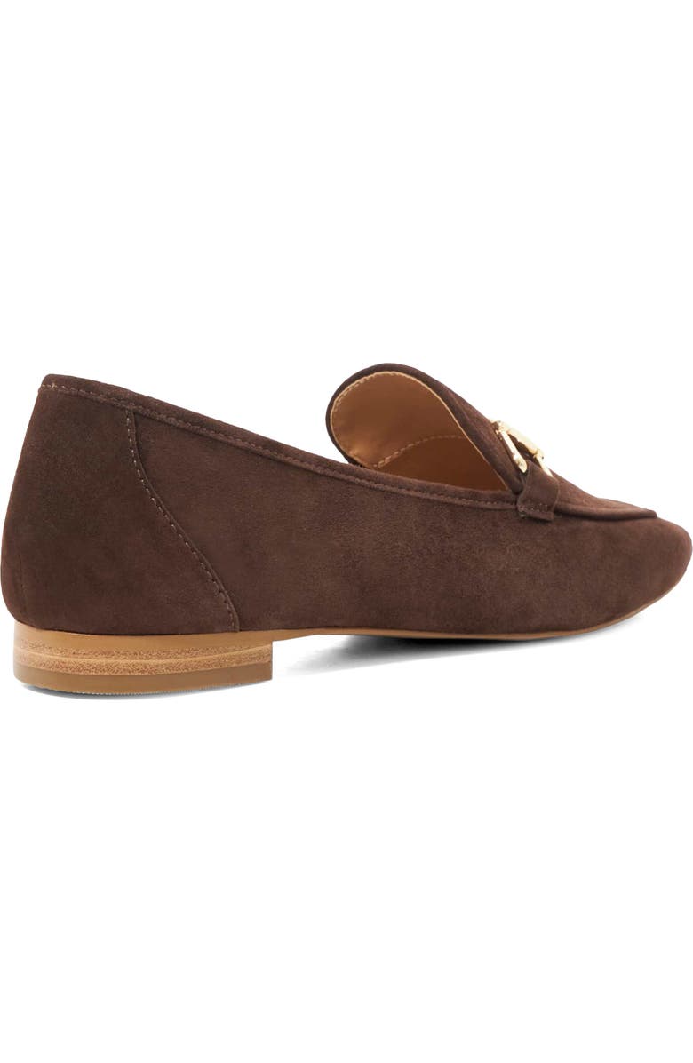 Dune London Grained Bit Loafer, Alternate, color, Brown