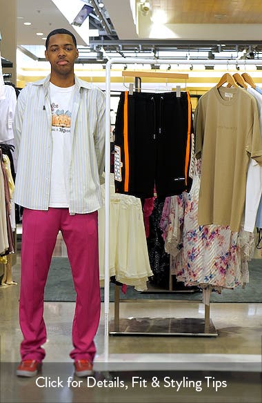 Reiss x McLaren Ride Side Stripe Drawstring Shorts | Nordstromrack