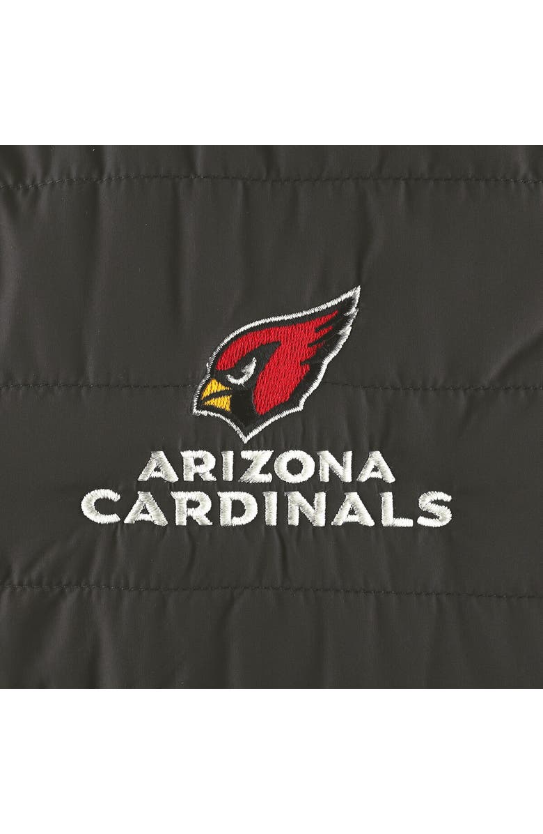 DUNBROOKE Men's Dunbrooke Heather Black Arizona Cardinals Explorer Tech Full-Zip Jacket, Alternate, color, Heather Black