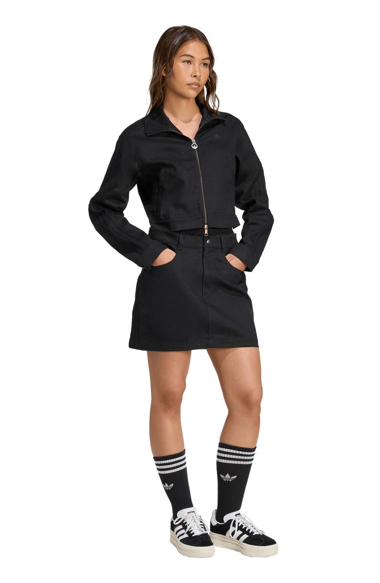 adidas Firebird Twill Track Top, Alternate, color, Black