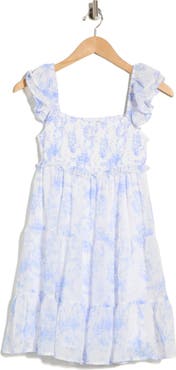 Madden Girl Ruffle Smocked Tiered Minidress