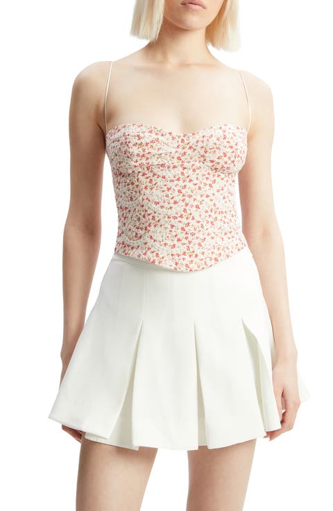 Estie Eyelet Embroidery Corset Top