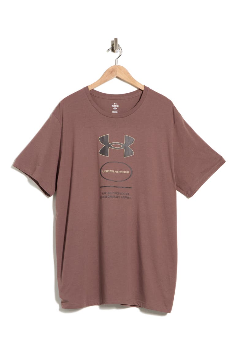 Gel Stack Graphic T-Shirt, Main, color, 256 SIERRA TAUPE