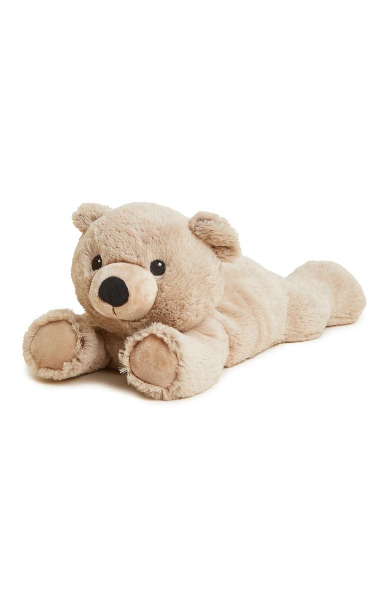 Warmies Brown Bear Plush Toy, Main, color, Light Brown