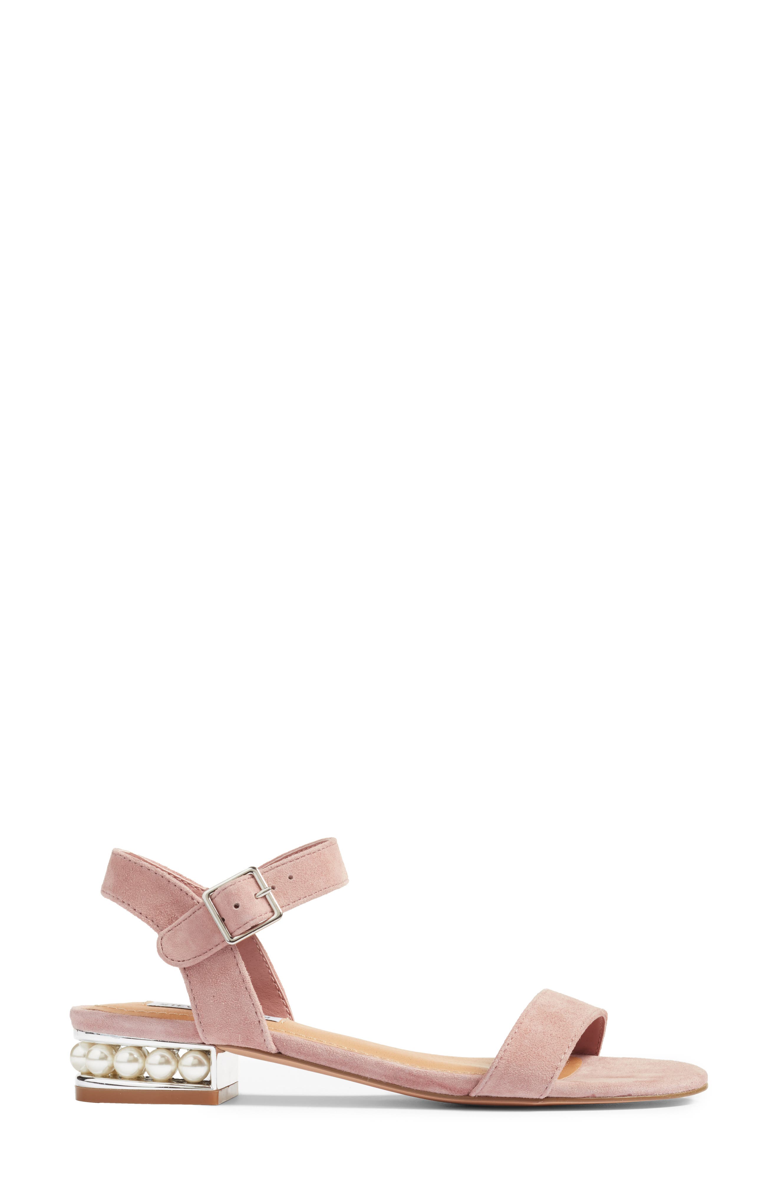 Embellished Sandal, Alternate, color, MAUVE SUEDE