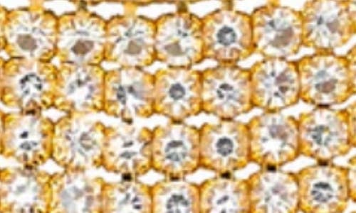 Macrae & Co . Izzy Pavé Fringe Earrings In Gold