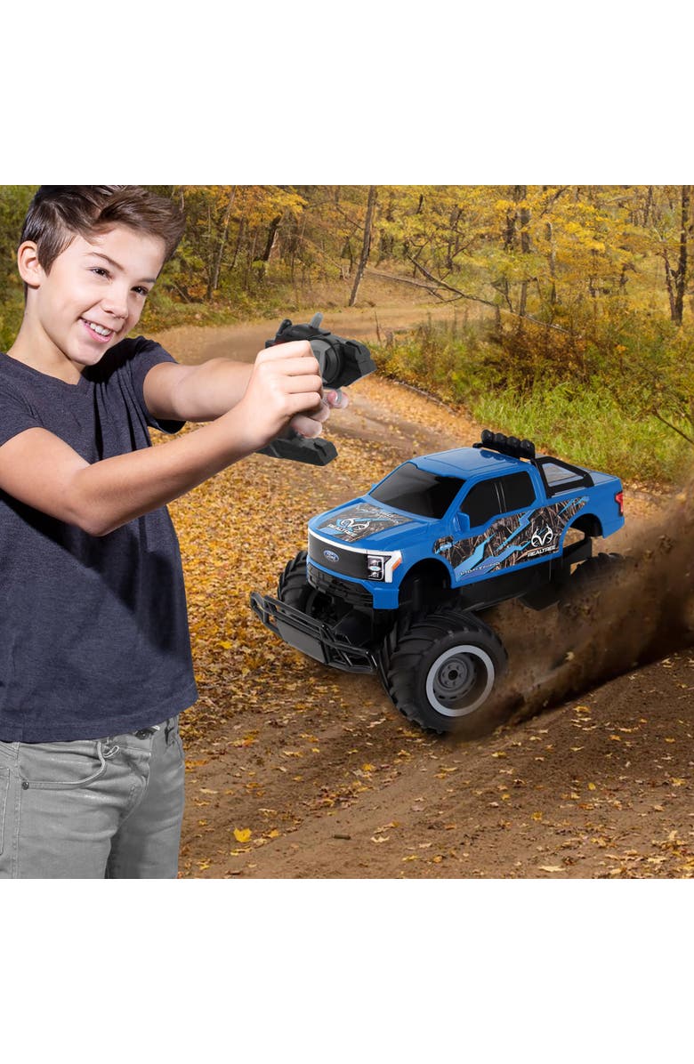 REALTREE Rtr Rc Ford F150 Lightning Blue 2.4 Ghz High Performance, Alternate, color, Multicolored