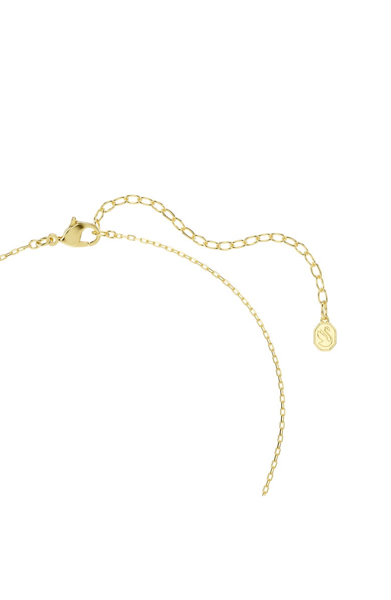 Swarovski Chroma Reversible Pendent Necklace, Alternate, color, Gold/ White