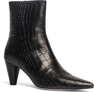 Anthony Veer Cora Croc-Embossed Bootie