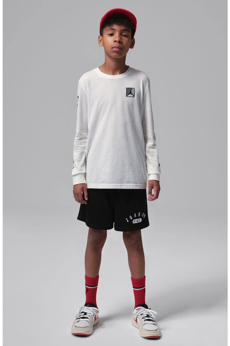 Kids' 23 Sport Shorts, Alternate, color, BLACK