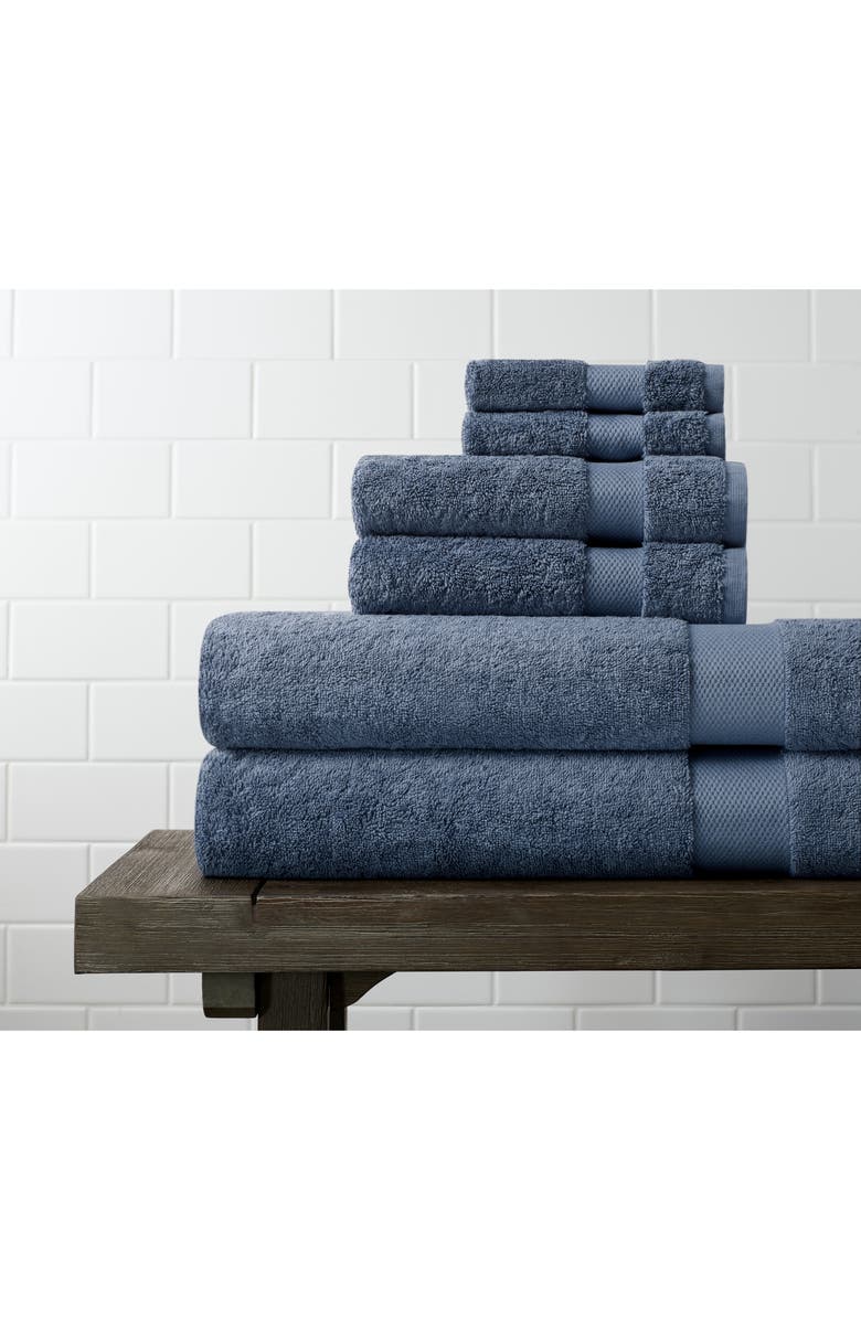Boll & Branch Plush 6-Piece Organic Cotton Bath Sheet Set, Alternate, color, 