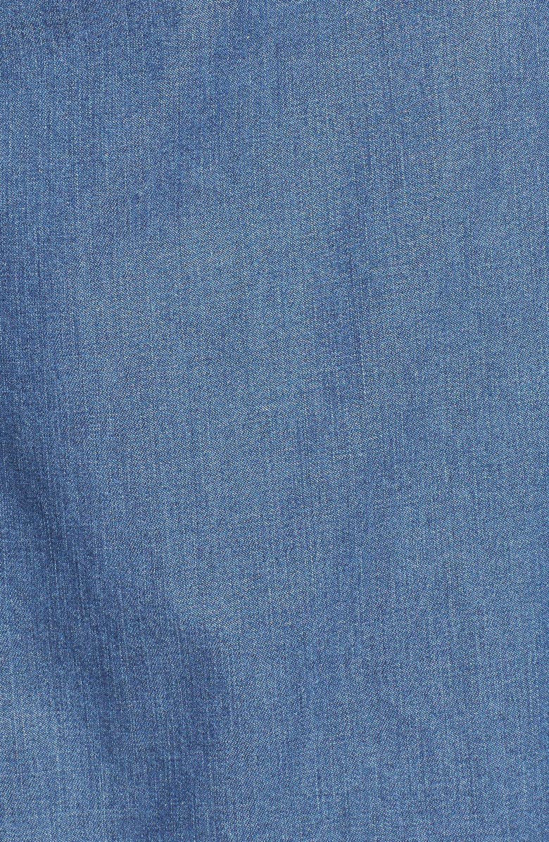 Chelsea28 Off the Shoulder Chambray Top, Alternate, color, 
