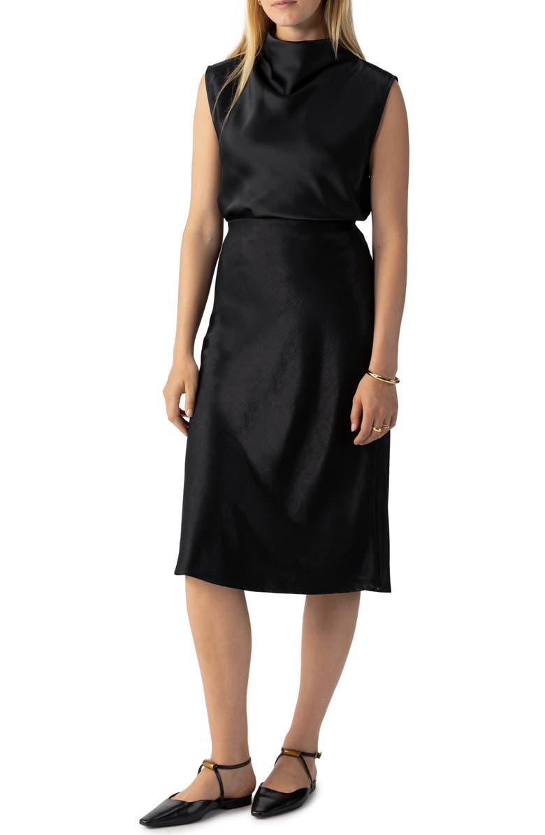 Sanctuary Time to Party Cowl Neck Sleeveless Top, Alternate, color, 