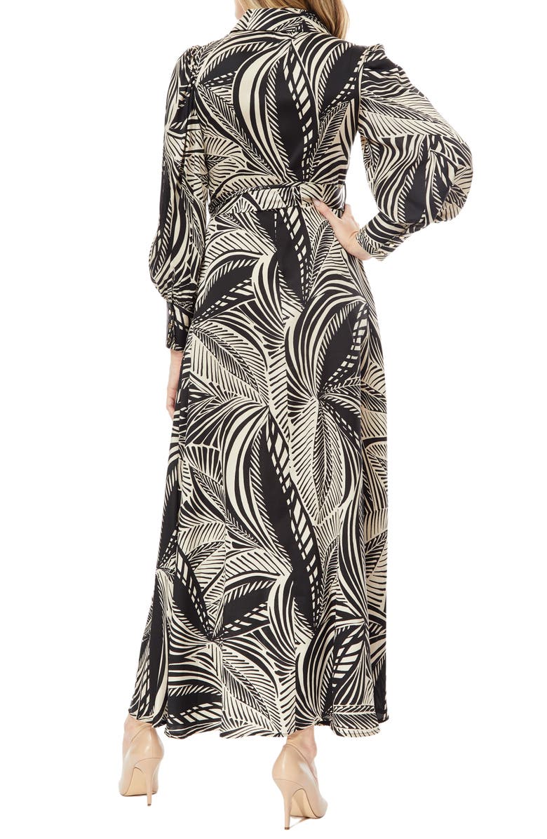 BY DESIGN Haiti Long Sleeve Maxi Dress, Alternate, color, 