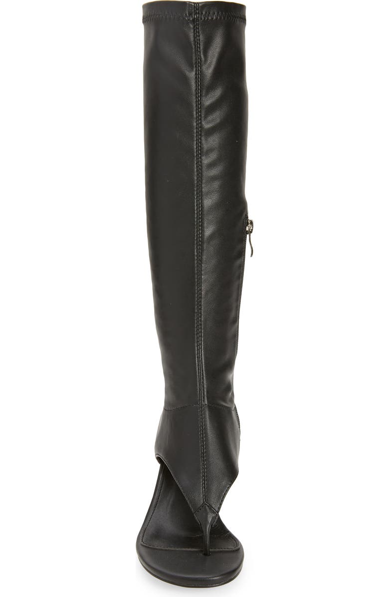 AZALEA WANG Cecile Flip Flop Boot, Alternate, color, Black