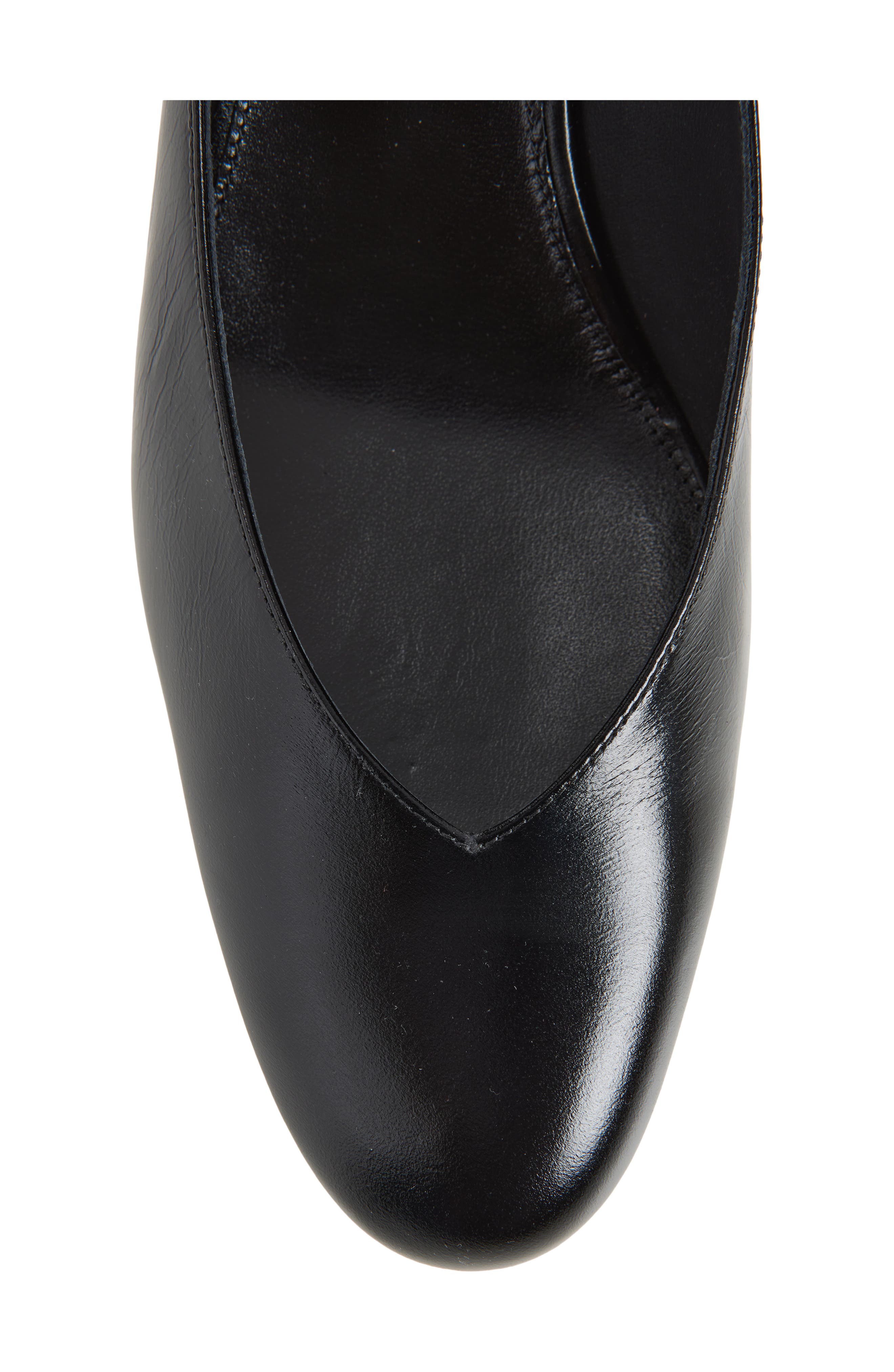 Proenza Schouler Uma Tie Kitten Heel Pump, Alternate, color, Black