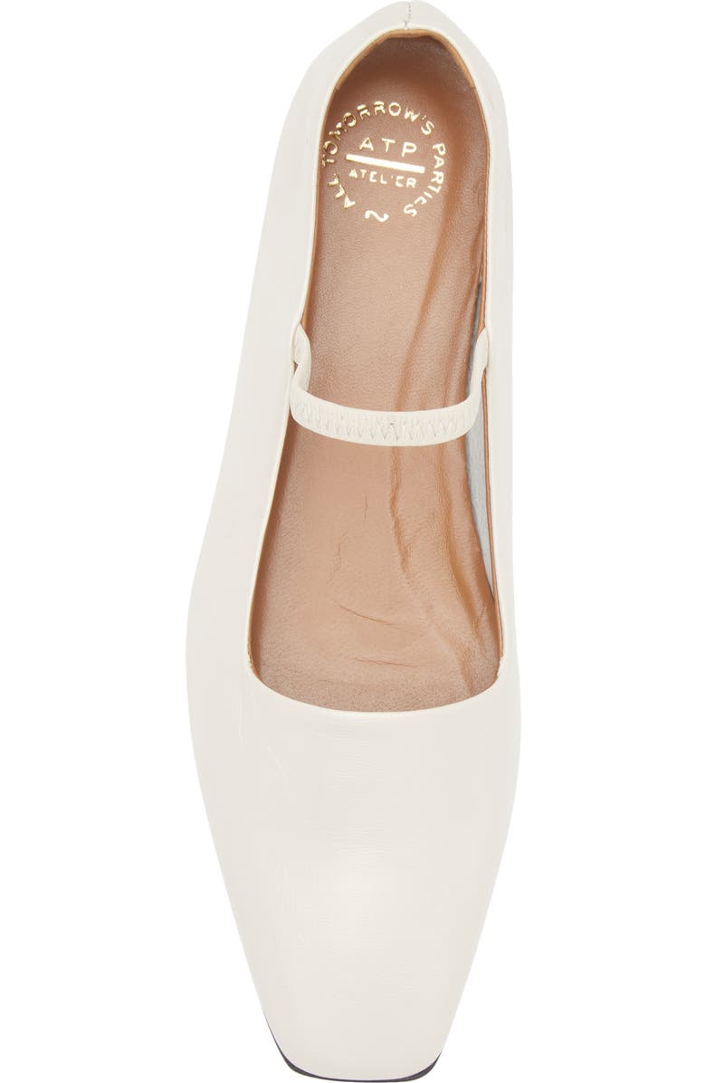 ATP ATELIER Petina Mary Jane Flat, Alternate, color, Perla