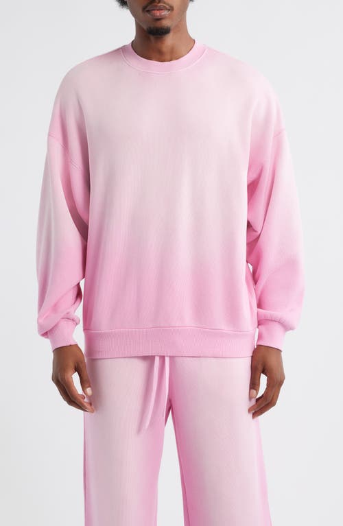 Elwood Core Oversize Long Sleeve T-shirt In Pink