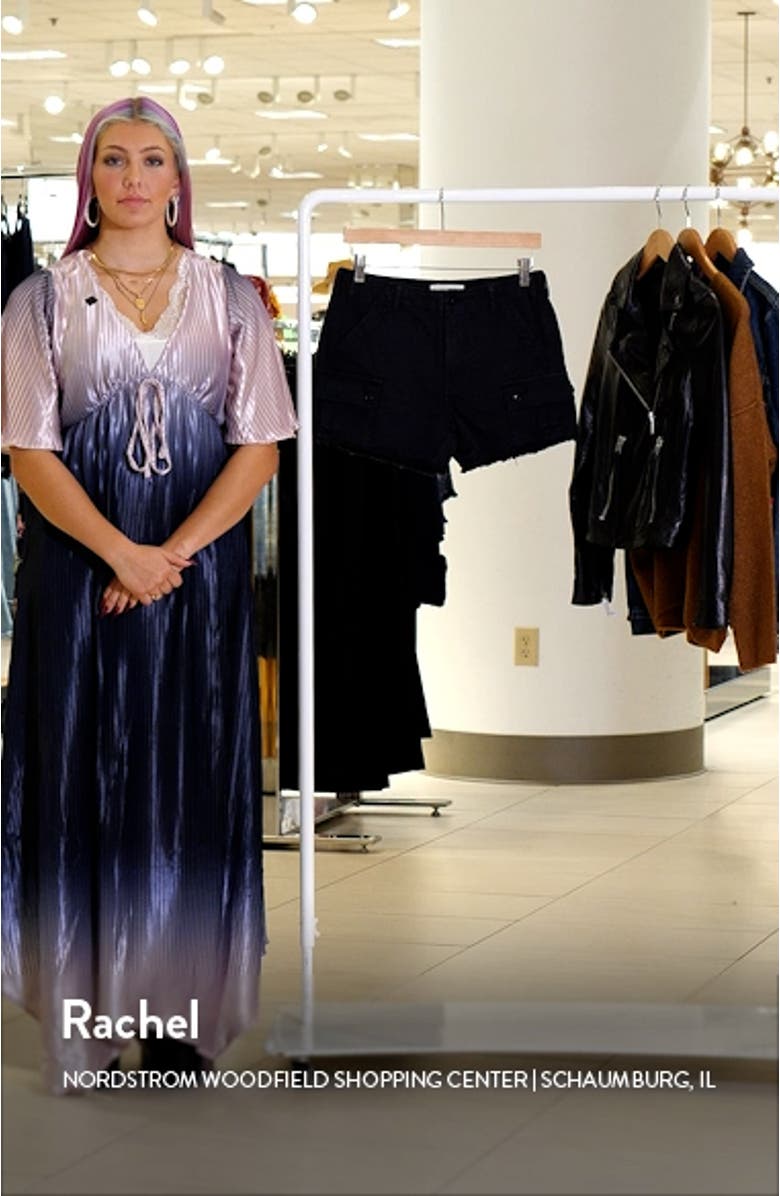 Raw Hem Utility Shorts, sales video thumbnail