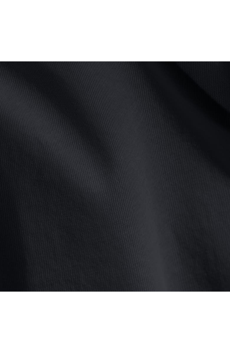 Bare Home Organic Cotton Jersey Duvet Cover & Pillowsham Set, Alternate, color, Black