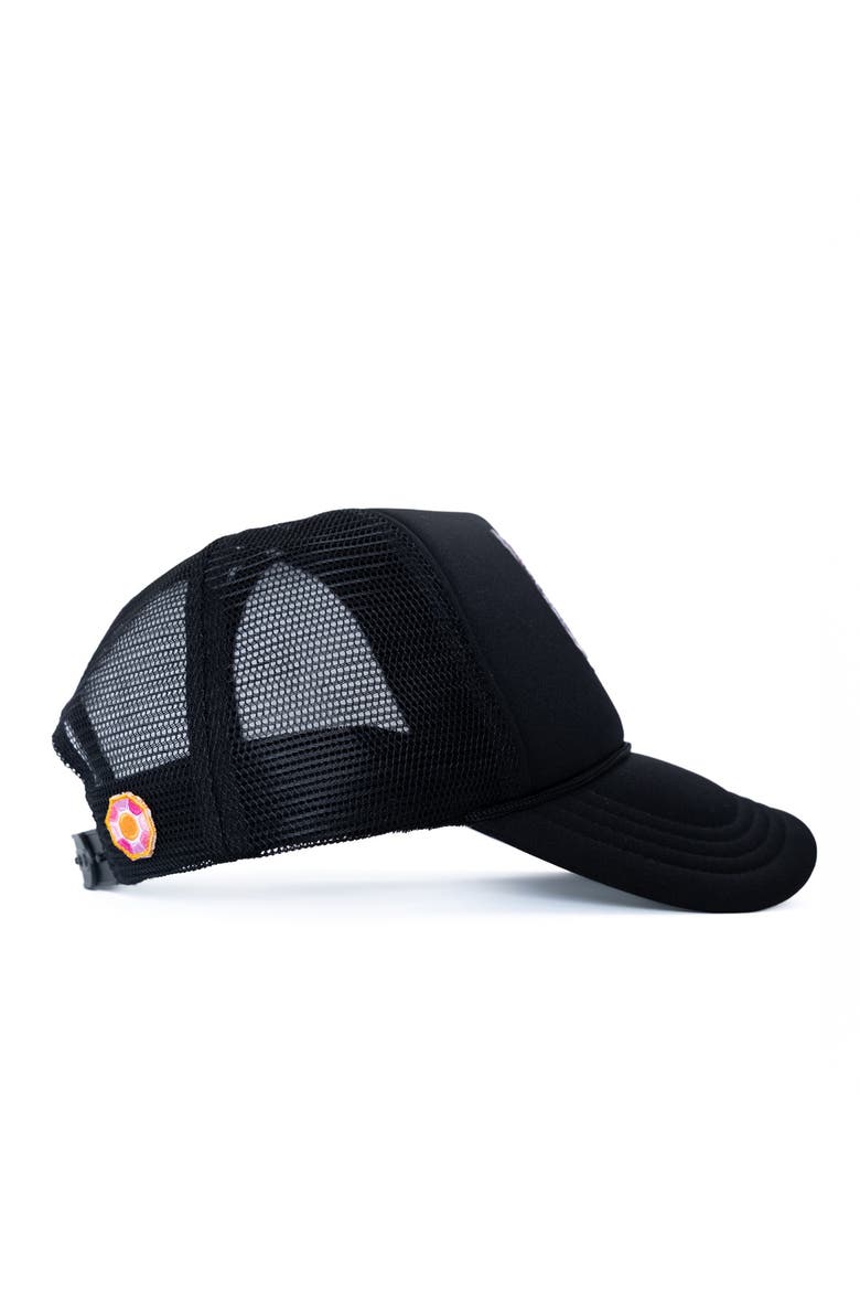 Tiger Trucker Hat, Alternate, color, Black