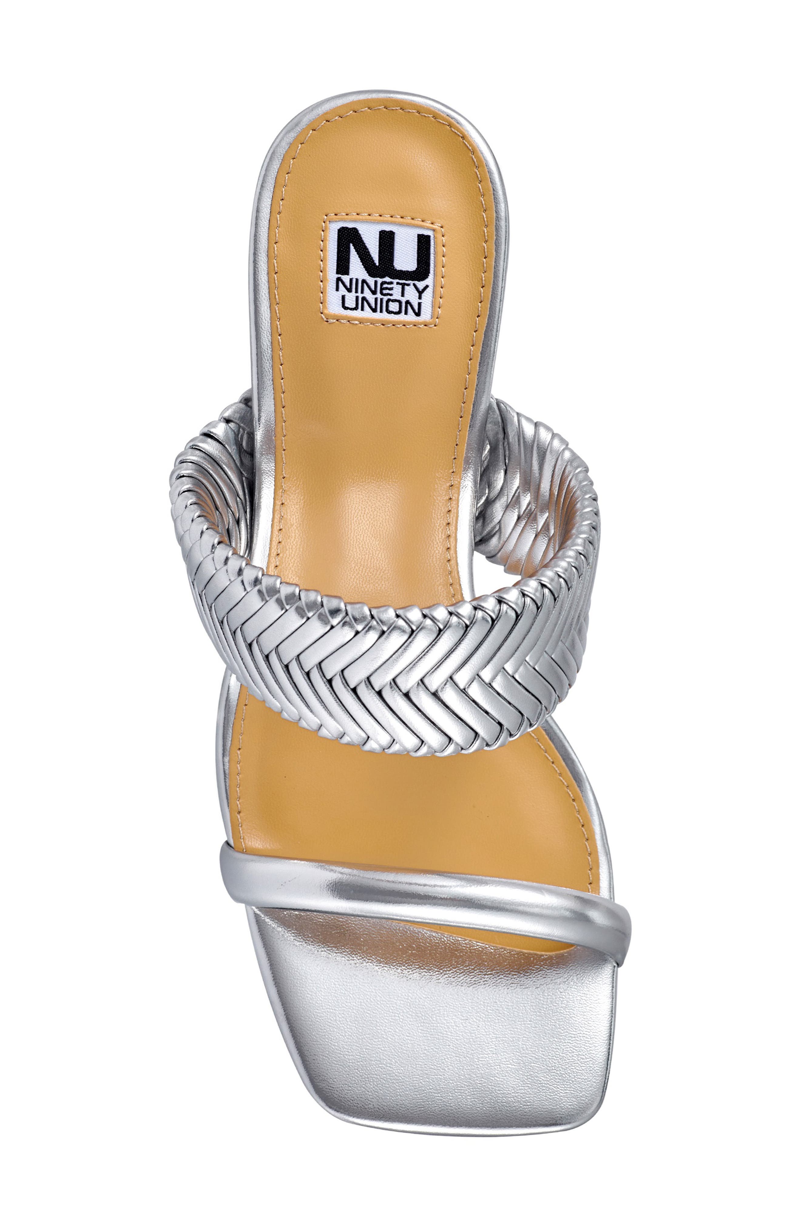 Malibu Slide Sandal, Alternate, color, SILVER