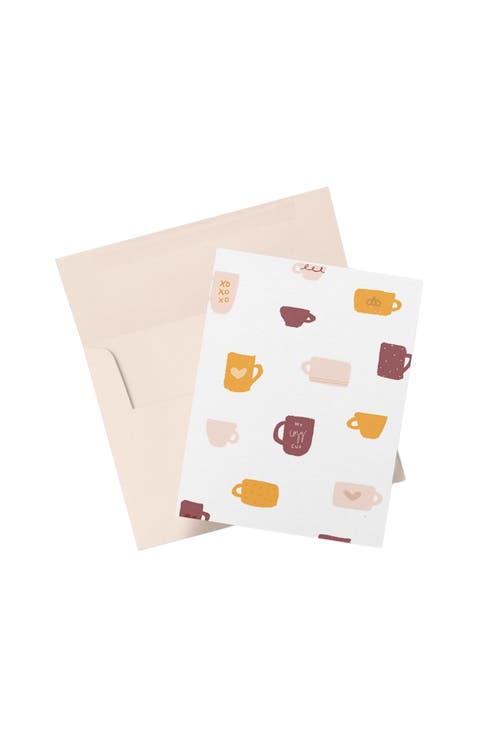 Fall Coffee Boxed Greeting Card Set
