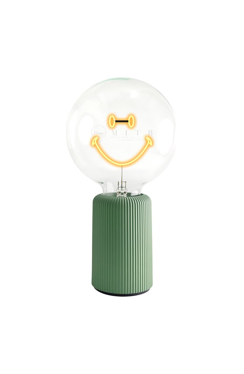 MITB Smiley Portable Table Lamp, Main, color, Olive