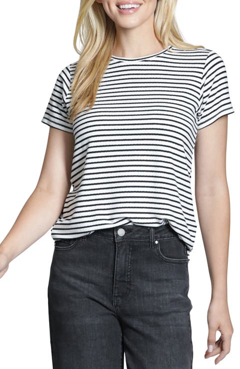 Stripe Crewneck T-Shirt