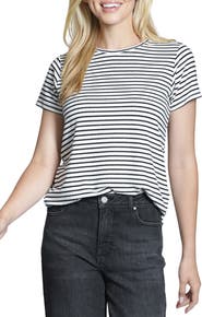 APNY Stripe Crewneck T-Shirt