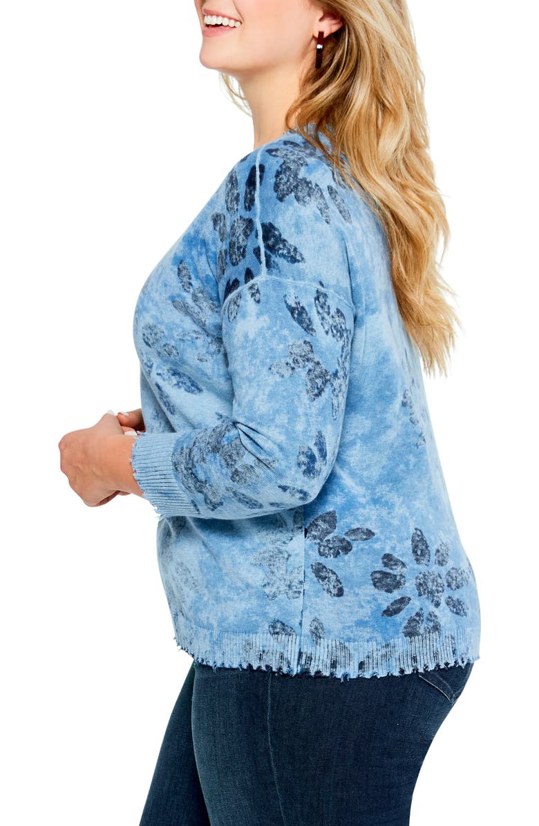 NIC+ZOE Horizon Petal Pattern Sweater, Alternate, color,