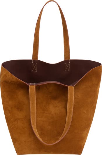 Suede Tote