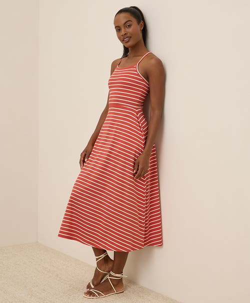 Pact Organic Cotton Fit & Flare Midi Dress