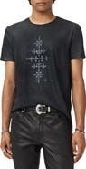 John Varvatos Wrought Iron Organic Cotton Graphic T-Shirt